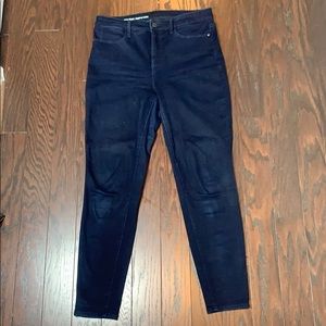 Blue Jegging Ankle Denim